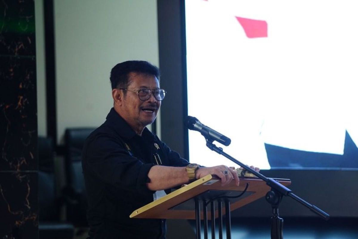 Mentan Syahrul Yasin Limpo berharap mahasiswa pertanian terus lakukan inovasi pangan