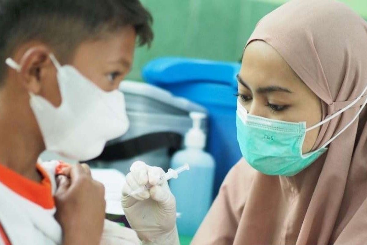 Vaksinasi anak usia di Kota Madiun capai 50,83 persen
