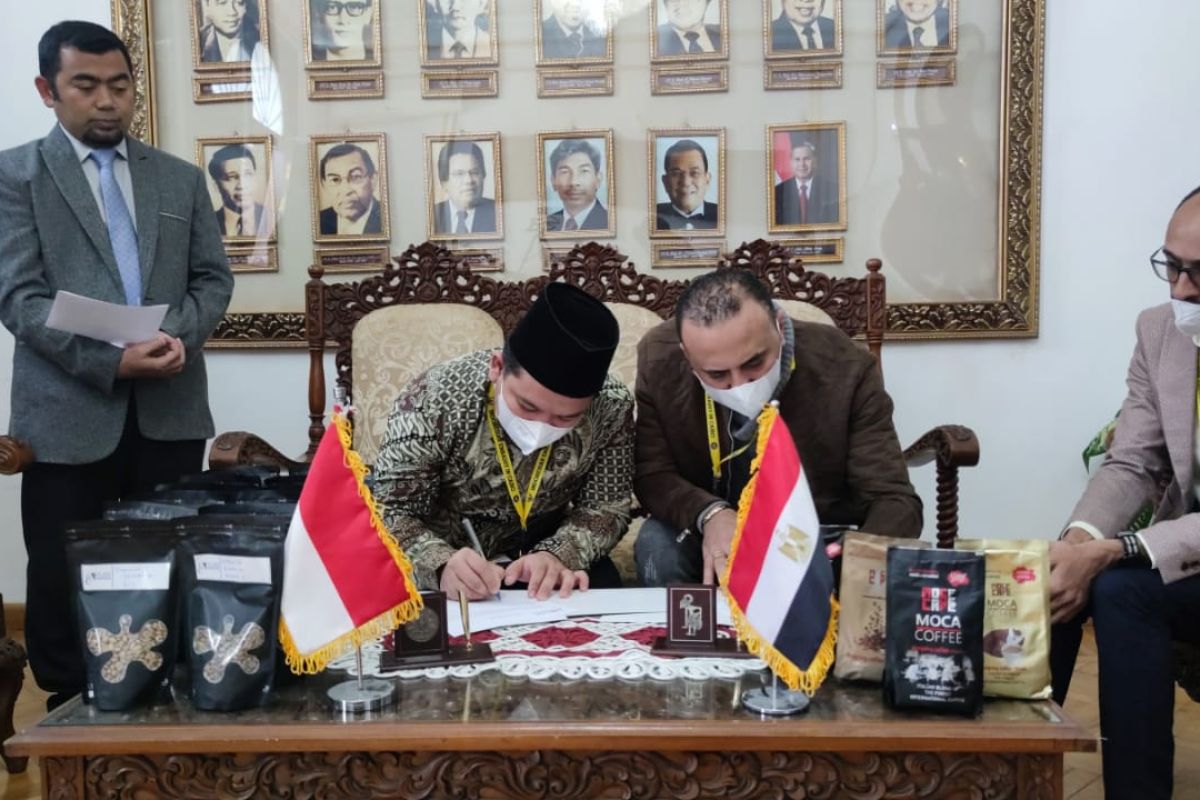 Indonesian Embassy in Cairo facilitates Indonesia's coffee exports