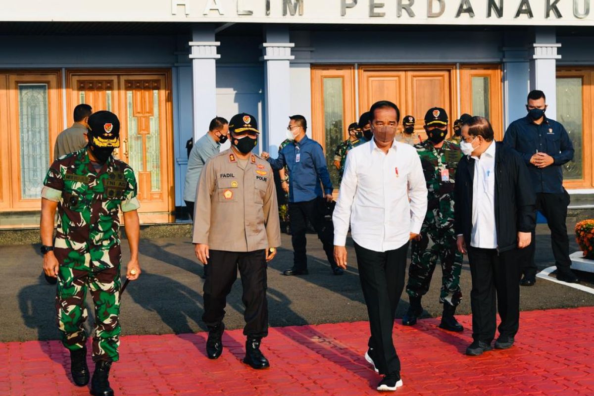 Presiden Jokowi hari ini resmikan Pasar Johar dan Bendungan Randugunting Blora