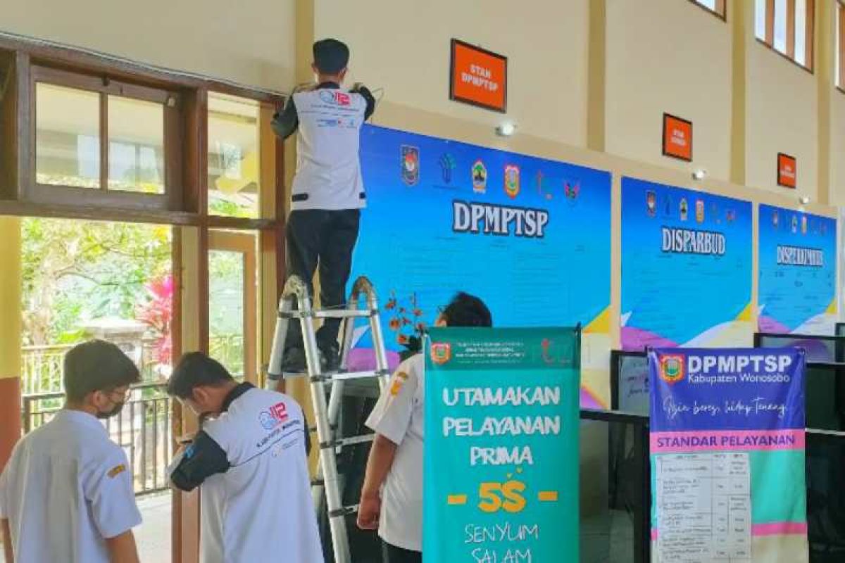 Pemkab Wonosobo kebut pemasangan Gerai Pelayanan Publik