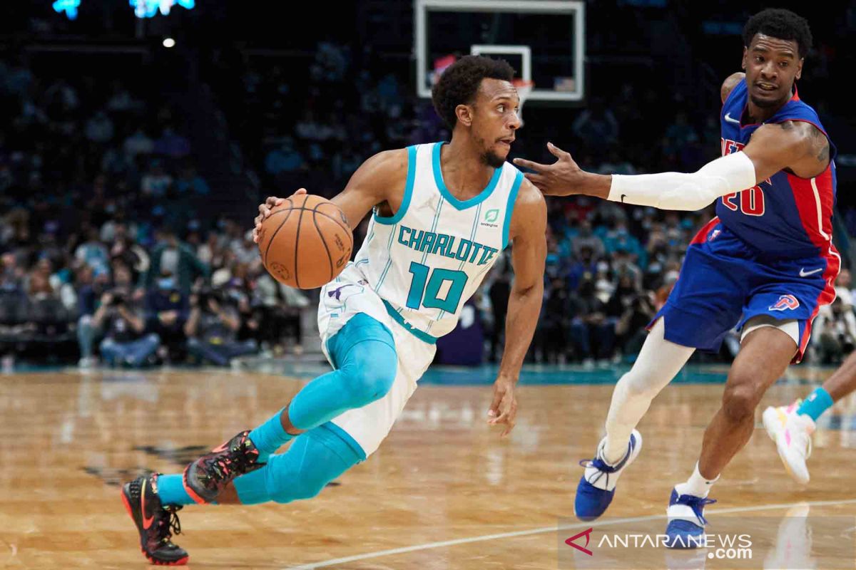 Ringkasan delapan laga NBA: Charlotte Hornets menang besar