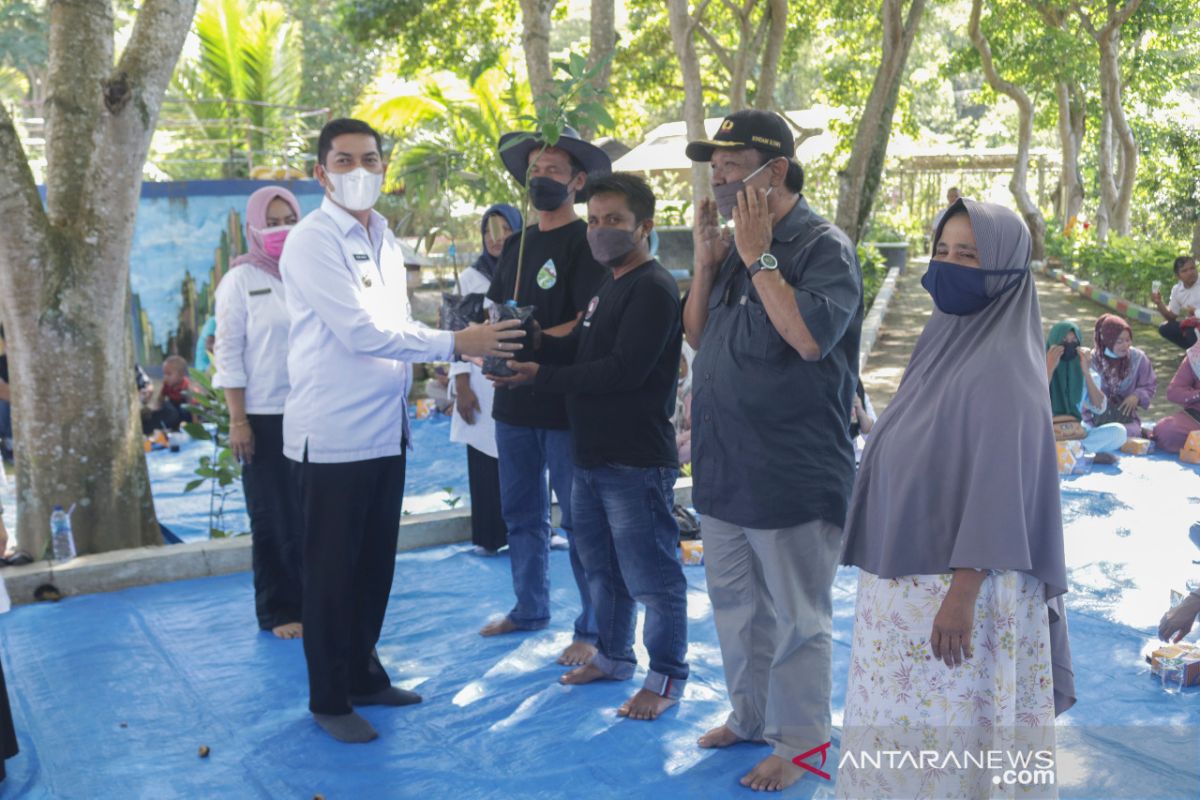 BPDAS Indragiri Rokan serahkan bantuan bibit produktif untuk Sawahlunto