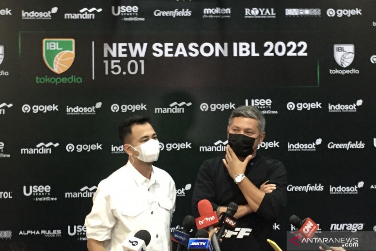 Raffi Ahmad dan Gading Marten bawa misi khusus di IBL