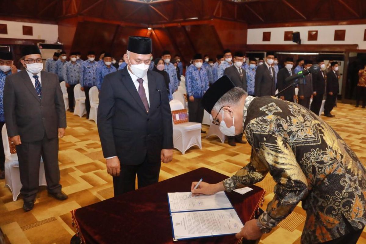 Ini pejabat Pemerintah Aceh yang dilantik Gubernur