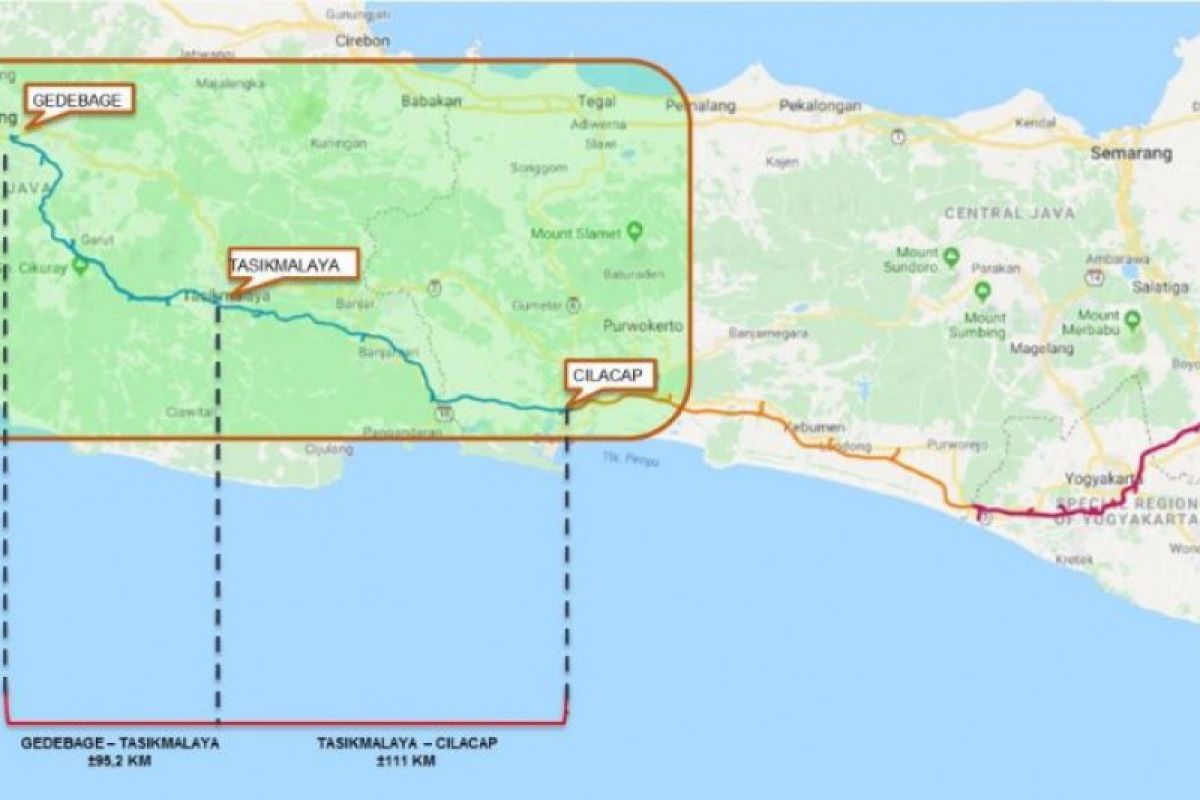 PUPR: Tol Gedebage-Tasikmalaya-Cilacap untuk mendukung pariwisata