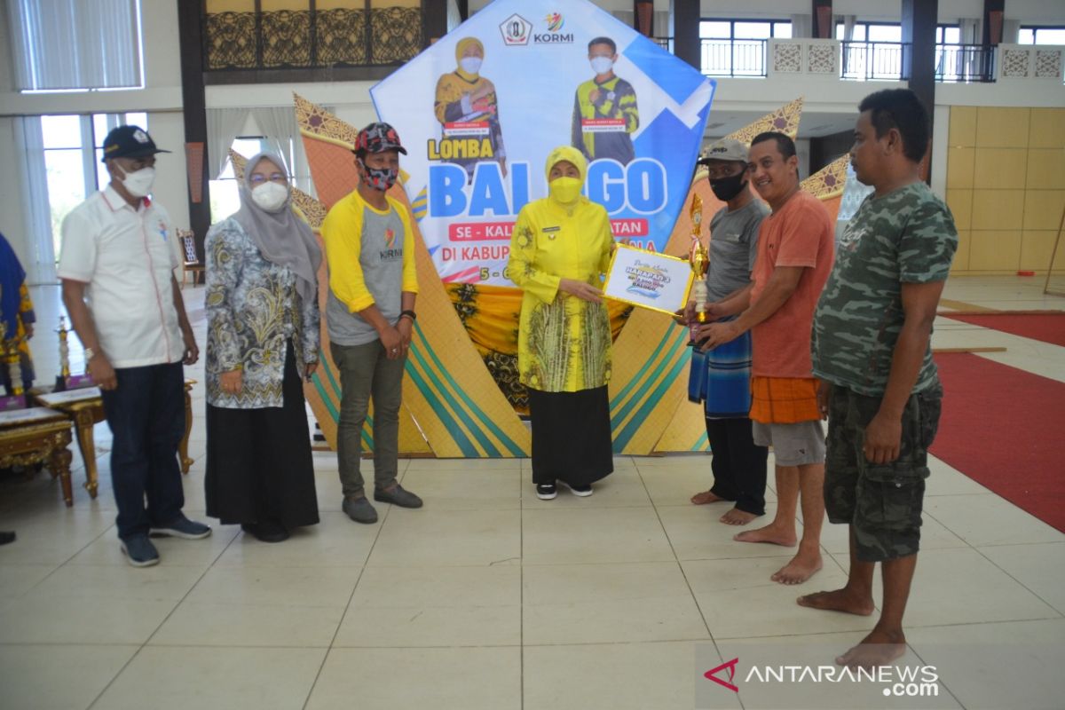 Pemali juara lomba balogo se-Kalsel 2022