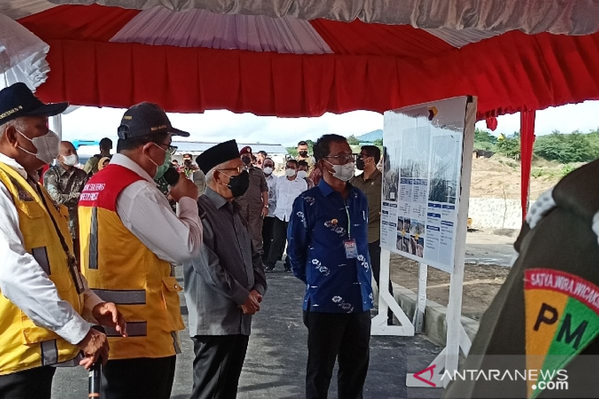 Prioritize reconstruction of strategic roads in Palu: VP