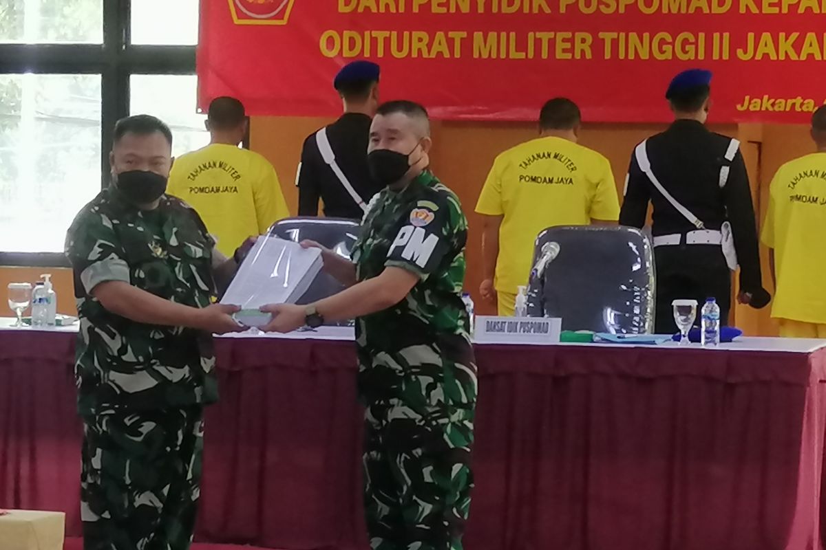 Puspomad serahkan berkas kasus kecelakaan Nagreg ke oditurat militer