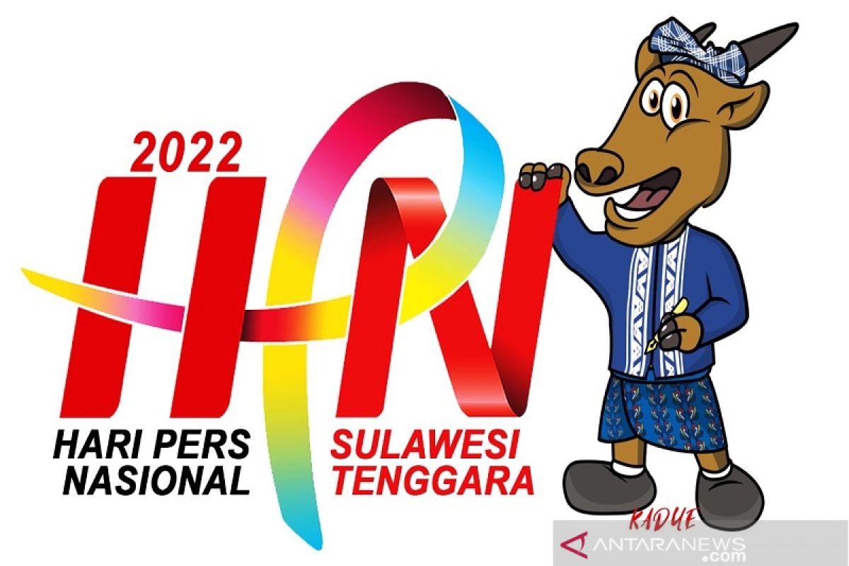 Maskot dan logo HPN Sultra 2022 resmi dilucurkan