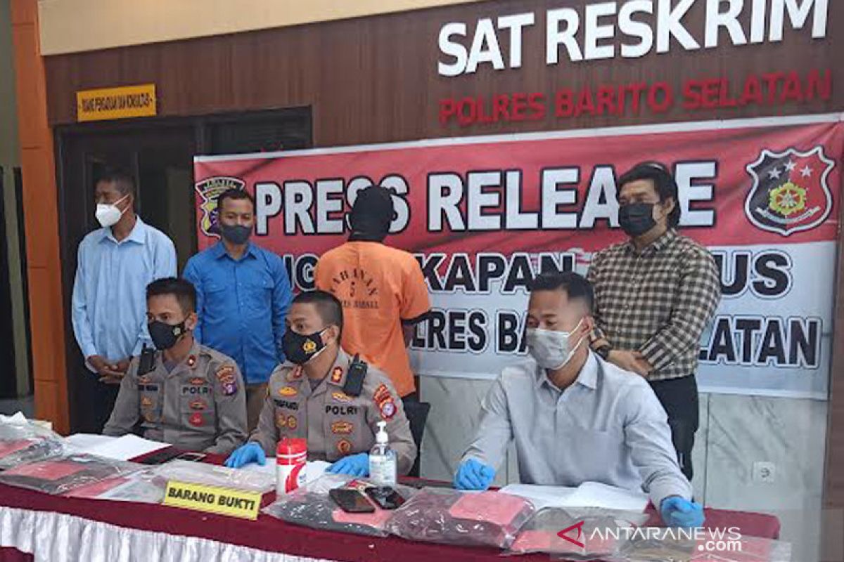 Pelaku pembunuhan pemilik bengkel di Buntok terancam 20 tahun penjara