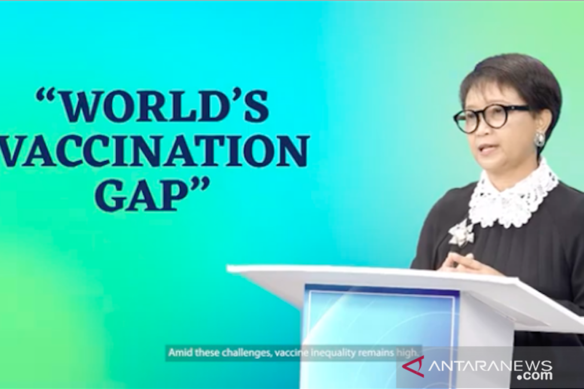 Menlu Retno: Indonesia harus mampu produksi vaksin sendiri