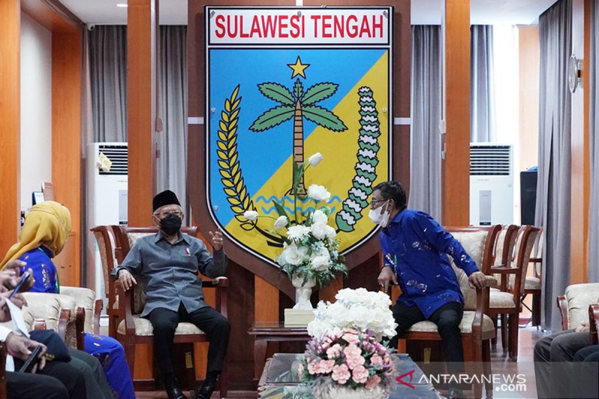 Wapres tiba di Sulteng gelar pertemuan bahas pemulihan pascabencana