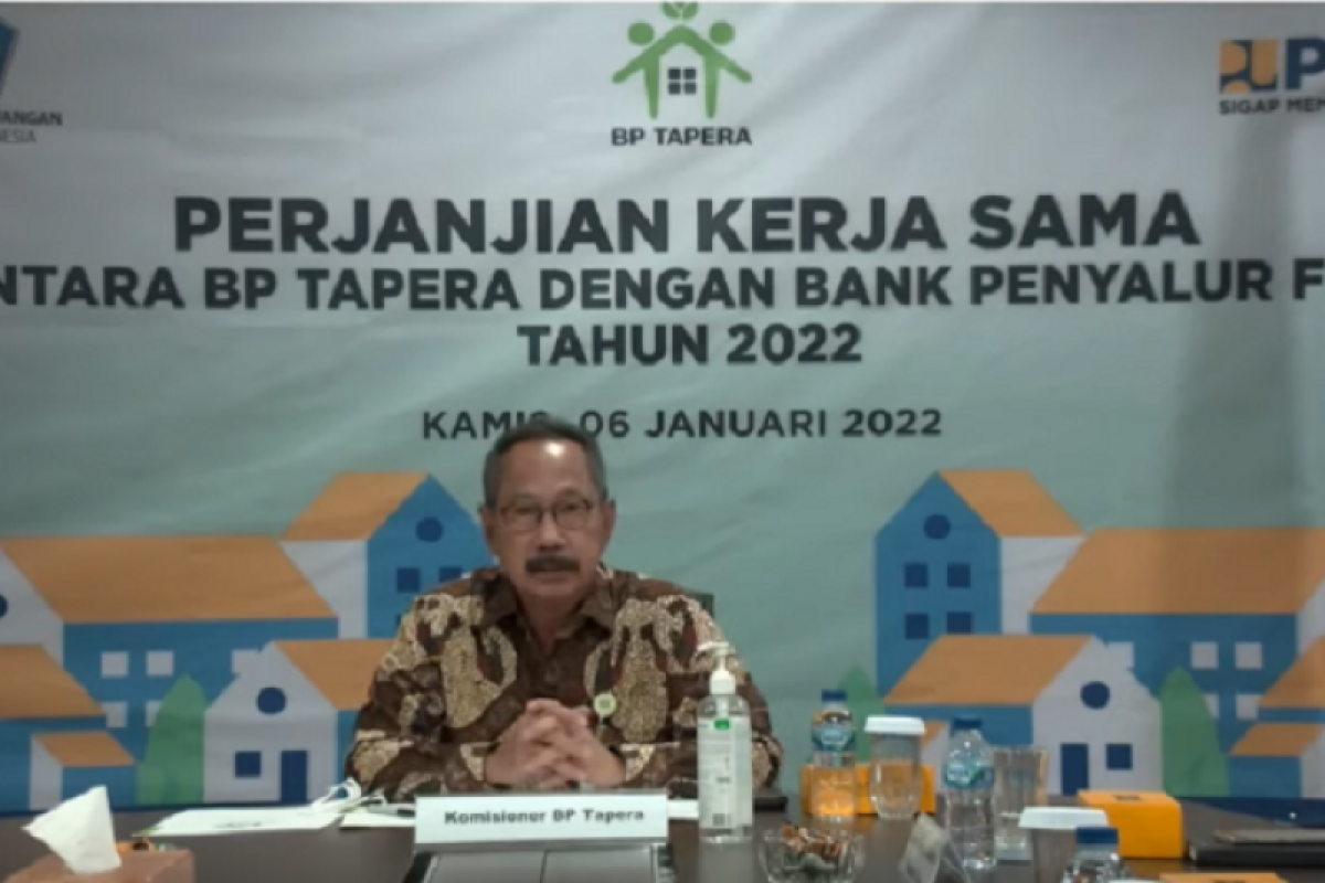 BP Tapera teken perjanjian kerjasama dengan 38 bank penyalur FLPP 2022