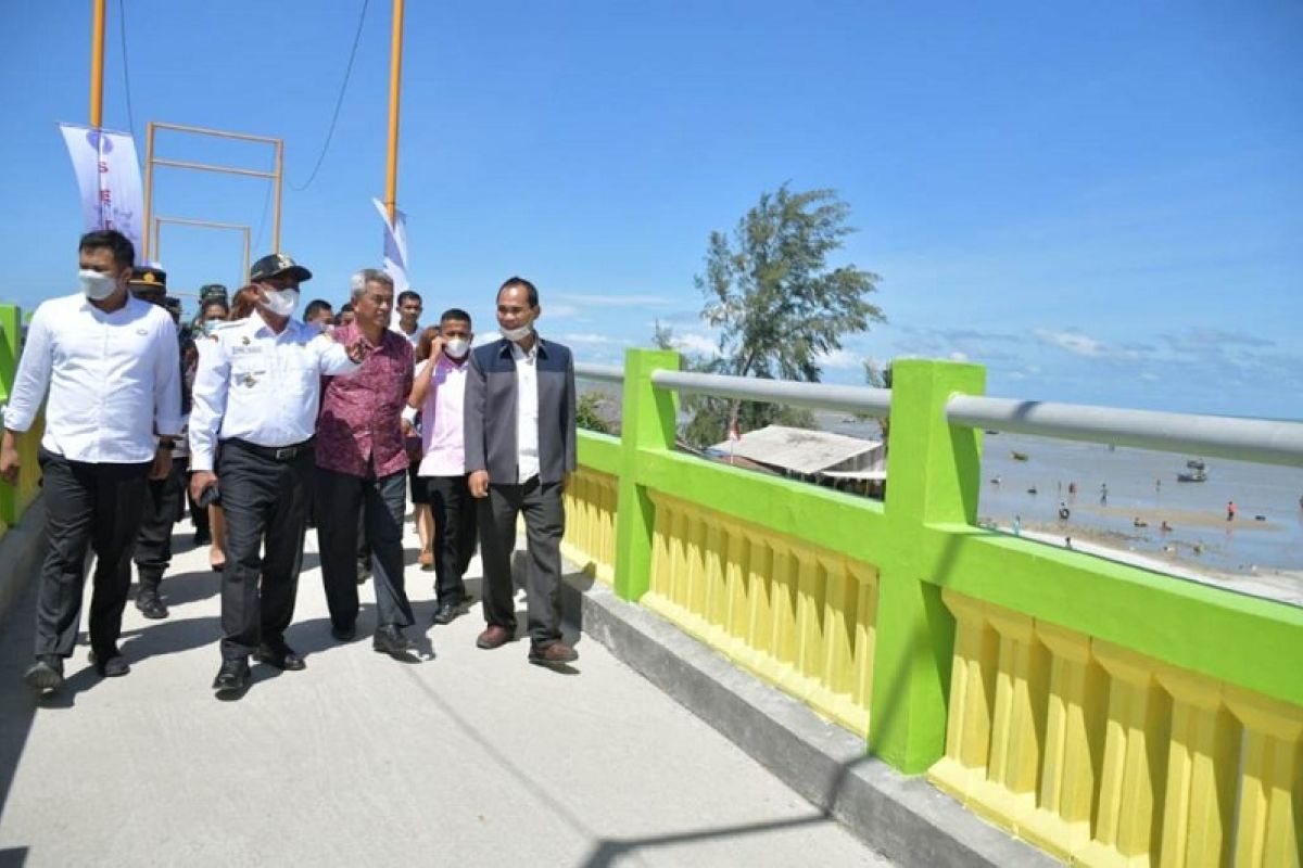 Jembatan wisata Sialang Buah jadi icon baru Sergai