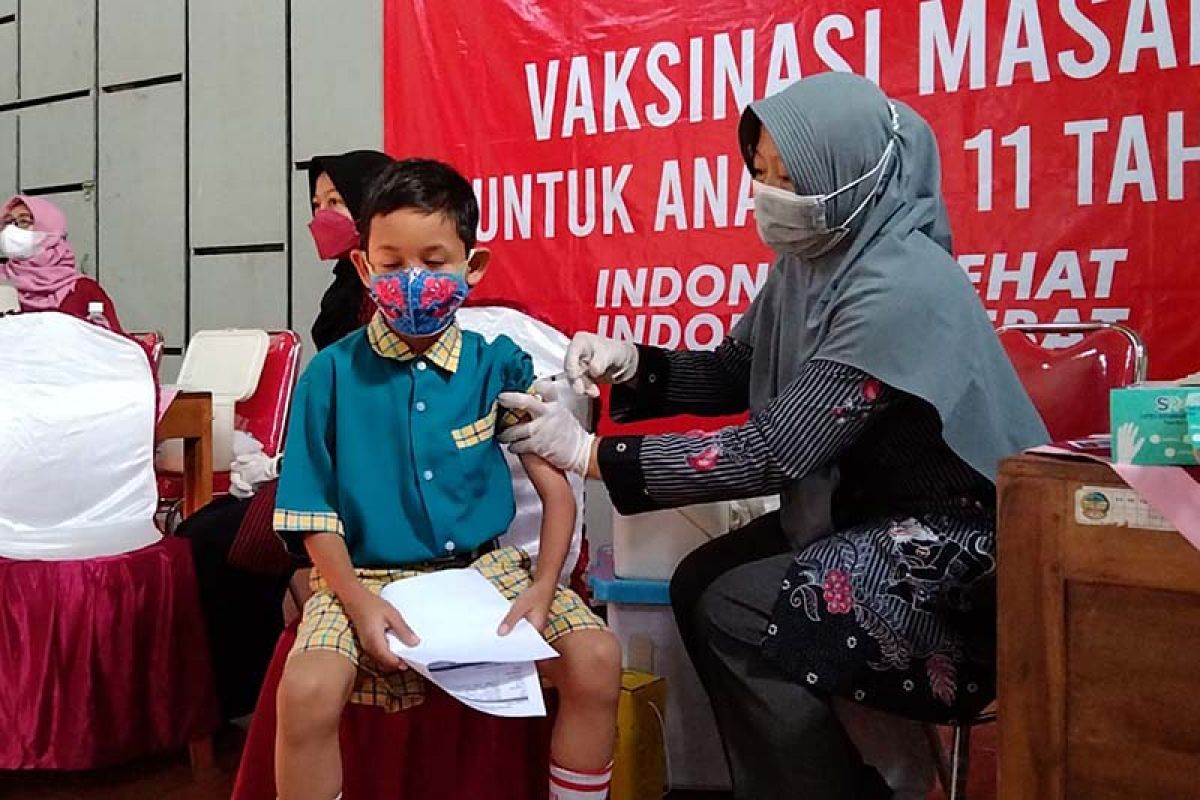 63.231 anak 6-11 tahun di Banyumas telah divaksin