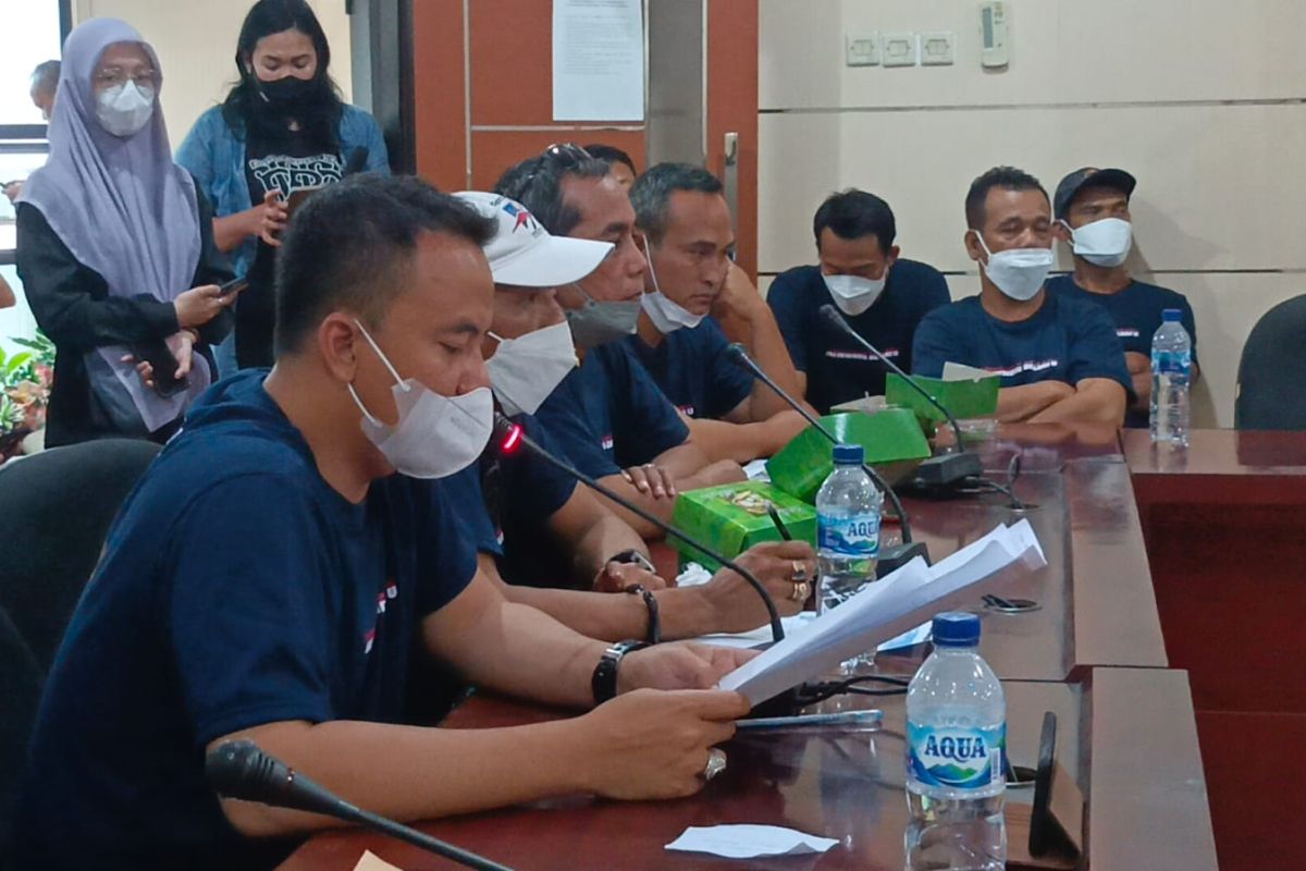 Pedagang Pasar Induk Jatiuwung Adukan Nasibnya ke DPRD Kota Tangerang