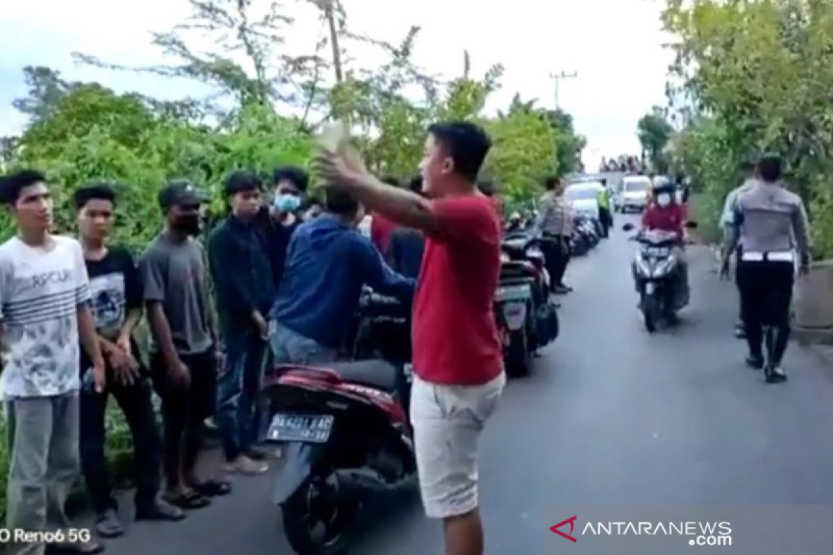 Polres amankan trek liar di Jalan sepi Pulau Tambak