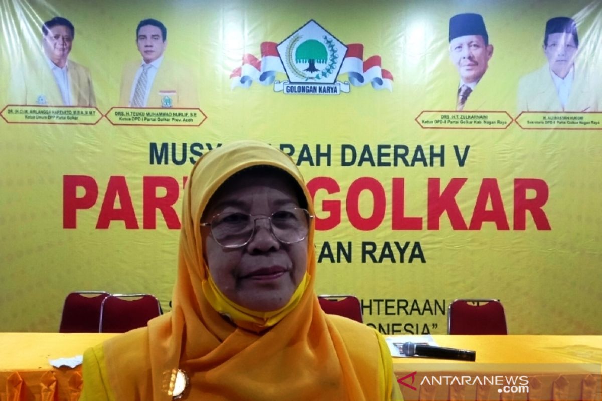 Golkar Nagan Raya intruksikan seluruh kadernya suntik vaksin COVID-19