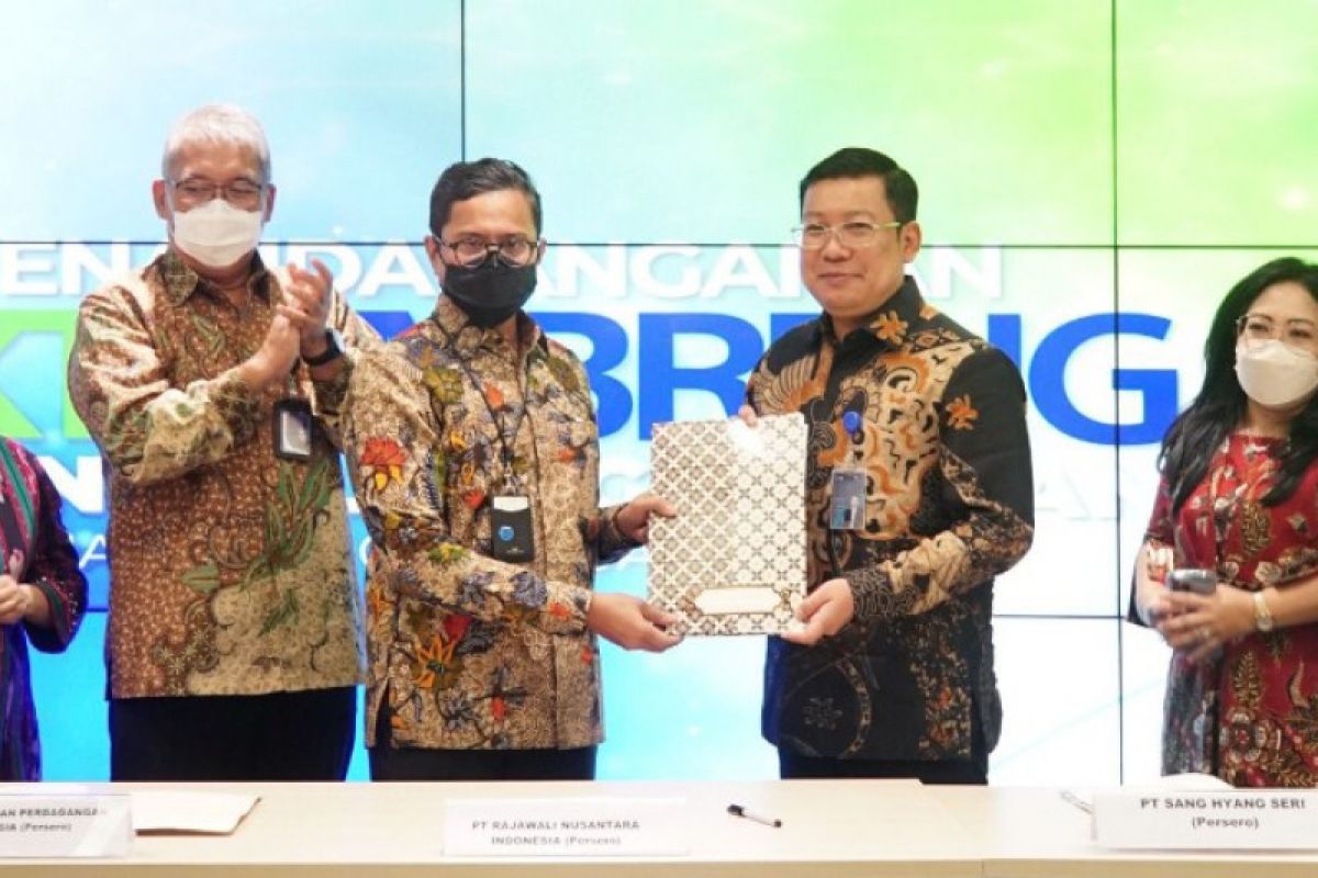 Kementerian BUMN resmi melakukan inbreng Holding BUMN Pangan