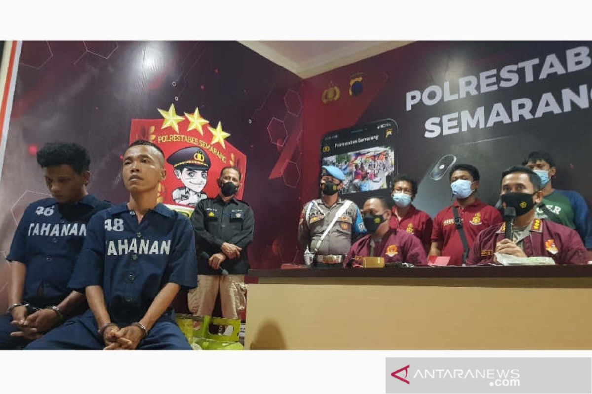 Dua residivis pelaku perampasan di Semarang diringkus polisi