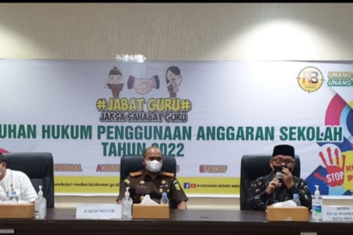 Al Washliyah, Kejari dan Dinas Pendidikan selenggarakan Jabat guru se Kota Medan