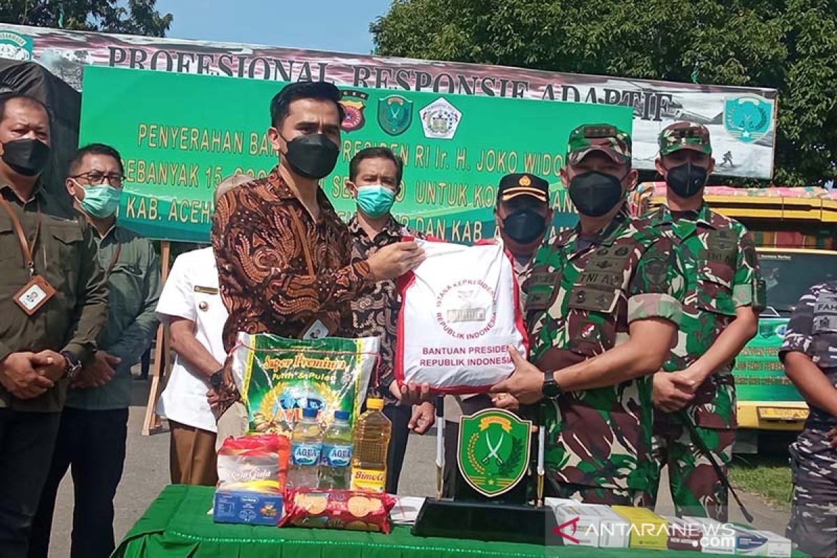 Presiden kirim bantuan 15 ribu paket sembako kepada korban banjir