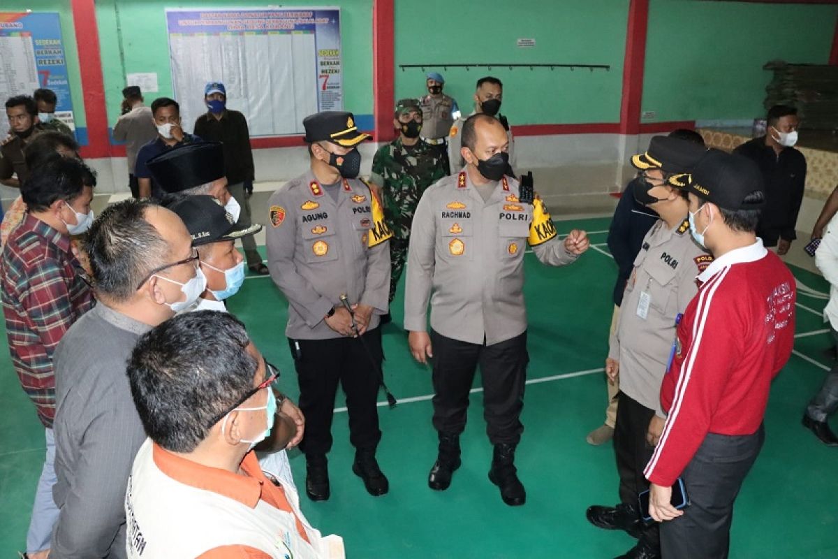 Kapolda dan Wagub Jambi pantau percepatan vaksinasi di Kerinci