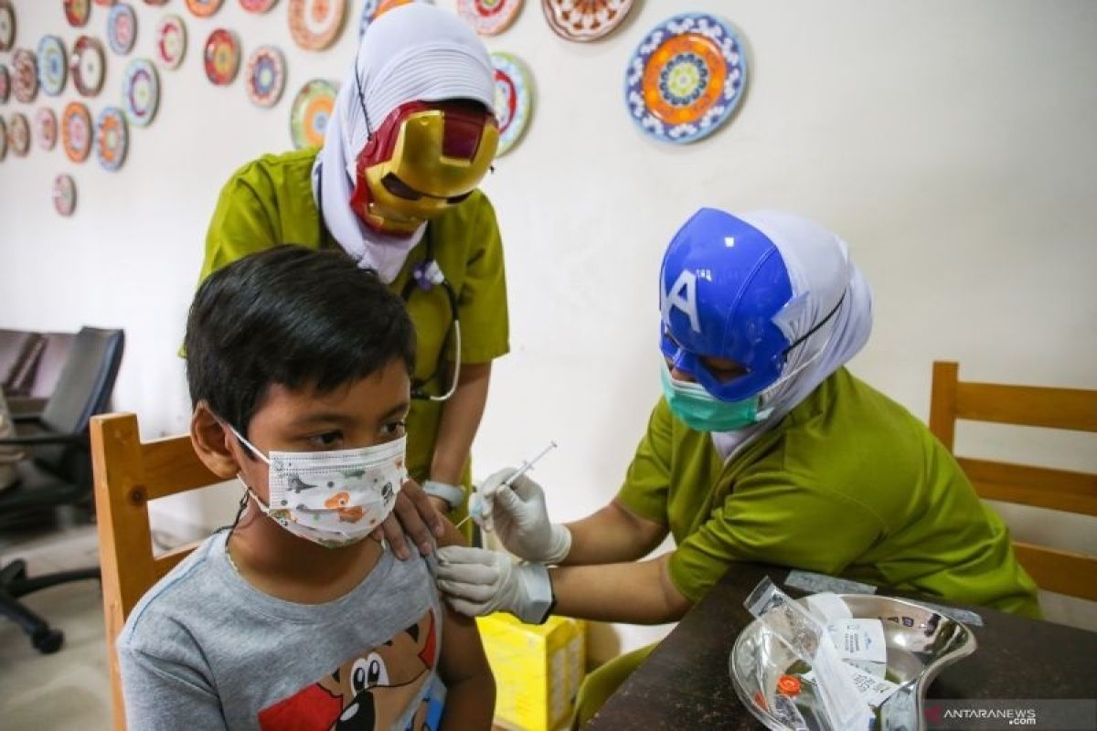 Indonesia masuk lima besar negara dengan cakupan vaksinasi COVID-19 tinggi