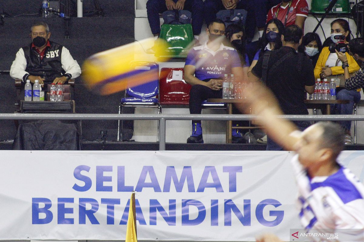 SBY apresiasi LavAni raih kemenangan pertama pada Proliga 2022