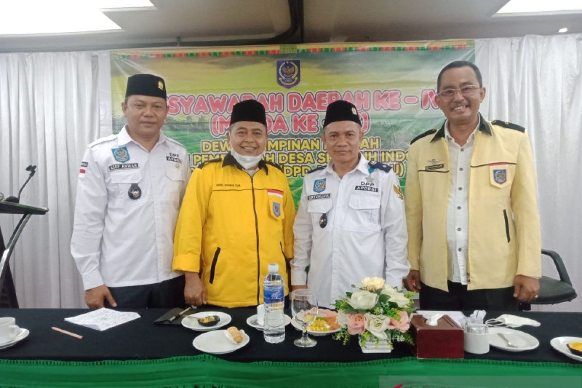 Kades Senamanenek terpilih jadi Ketua Apdesi Riau