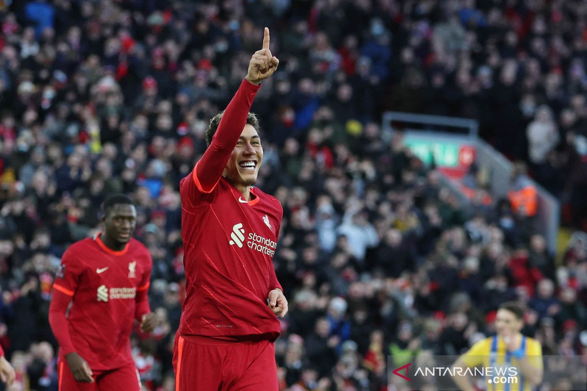 Liverpool dipastikan jalani final Piala Liga tanpa Firmino