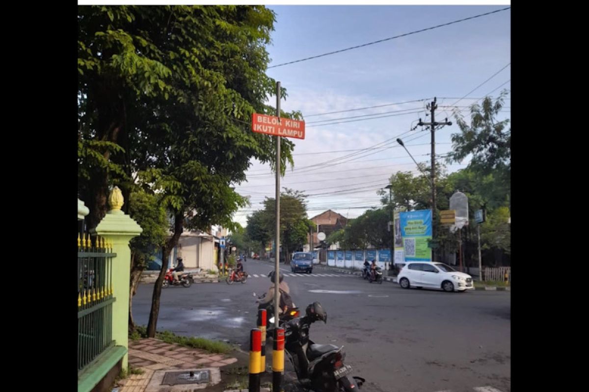 Lampu APILL di dua titik di Yogyakarta hilang