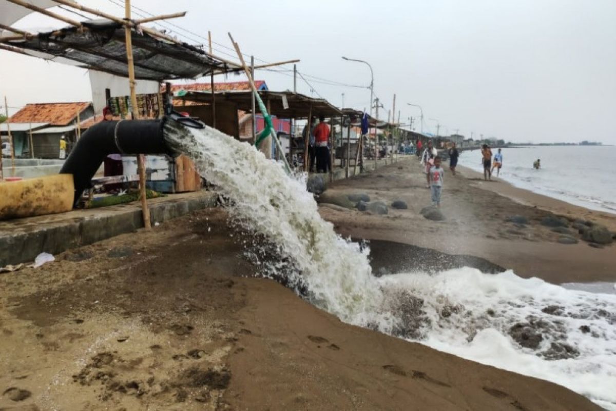 Lima stasiun pompa dibangun di Pekalongan untuk kendalikan banjir