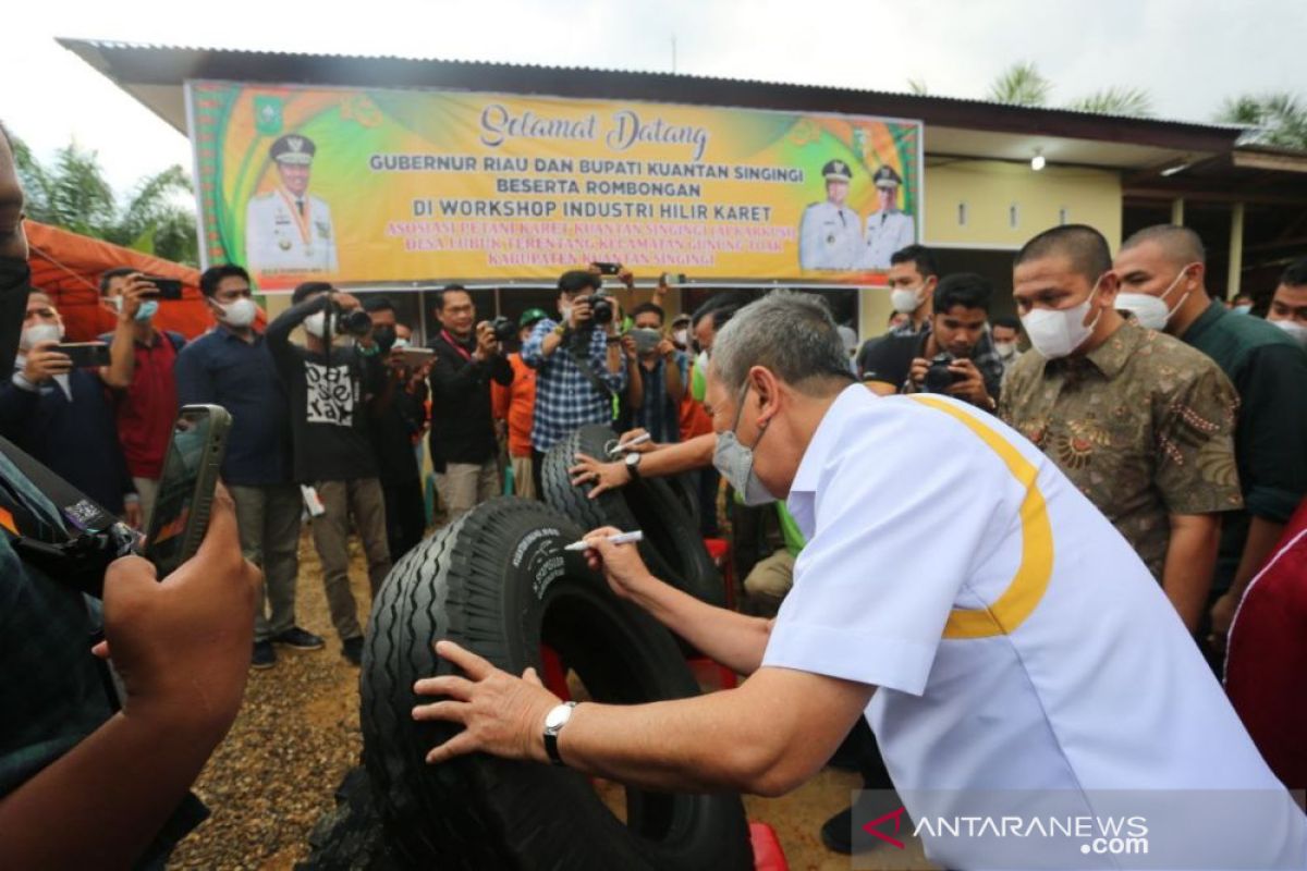 Pemrov Riau gencar dorong industri hilirisasi karet