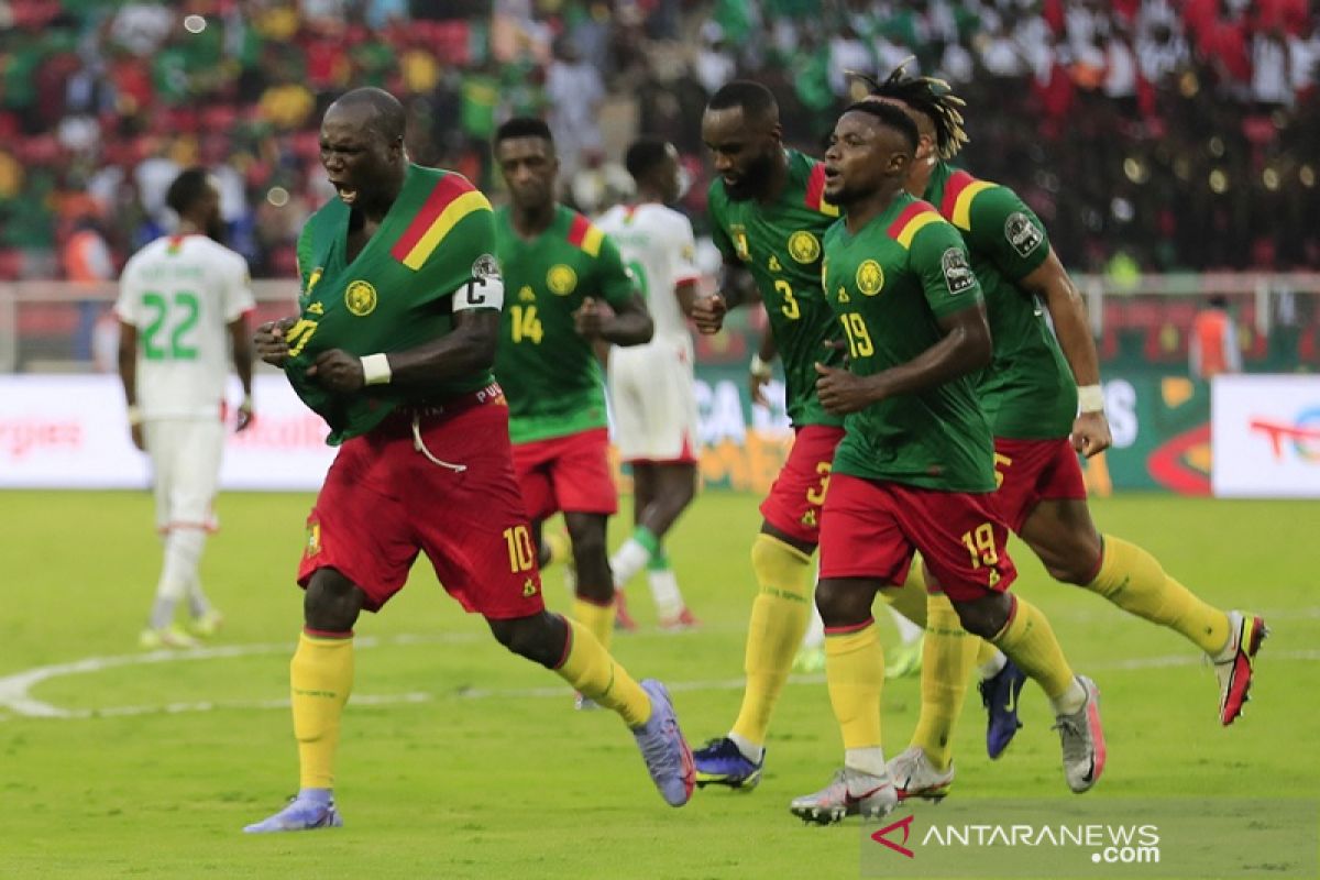 Dua penalti menangkan Kamerun pembukaan Piala Afrika