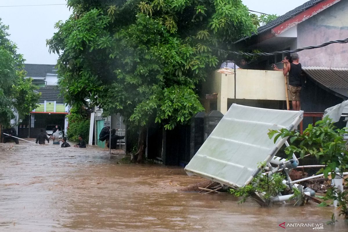 Banjir bandang  landa Jember