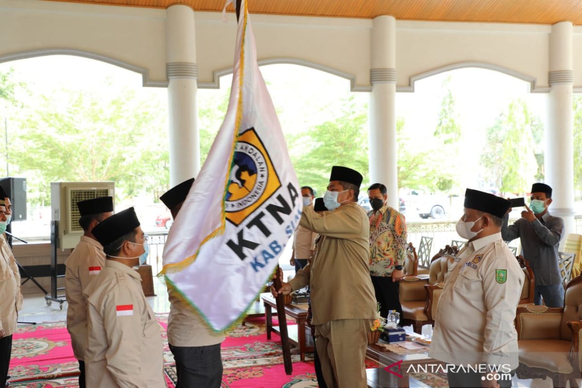 KTNA Siak dikukuhkan, keluhkan terbatasnya lahan dan mahalnya pupuk