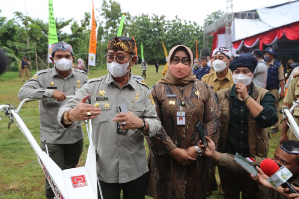 Mentan dorong peningkatan produksi dan ekspor kacang tanah