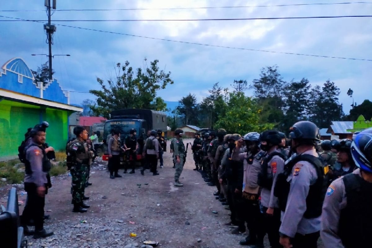 TNI siaga untuk redam bentrok antarwarga di Jayawijaya