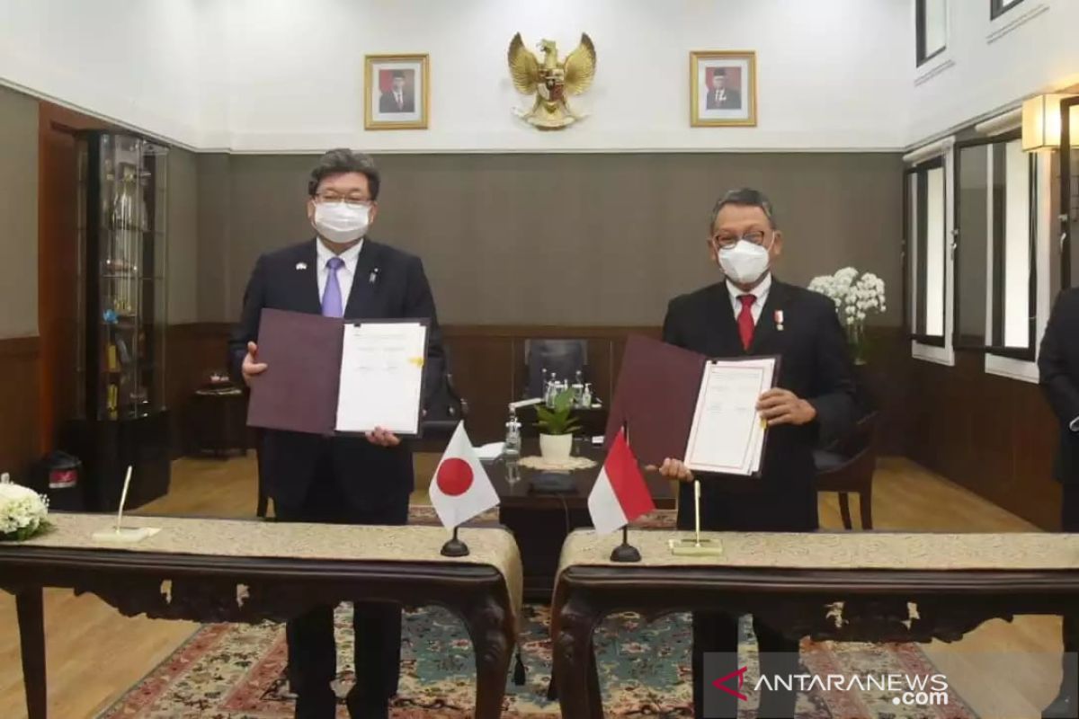 Pemerintah Indonesia-Jepang teken kerja sama transisi energi