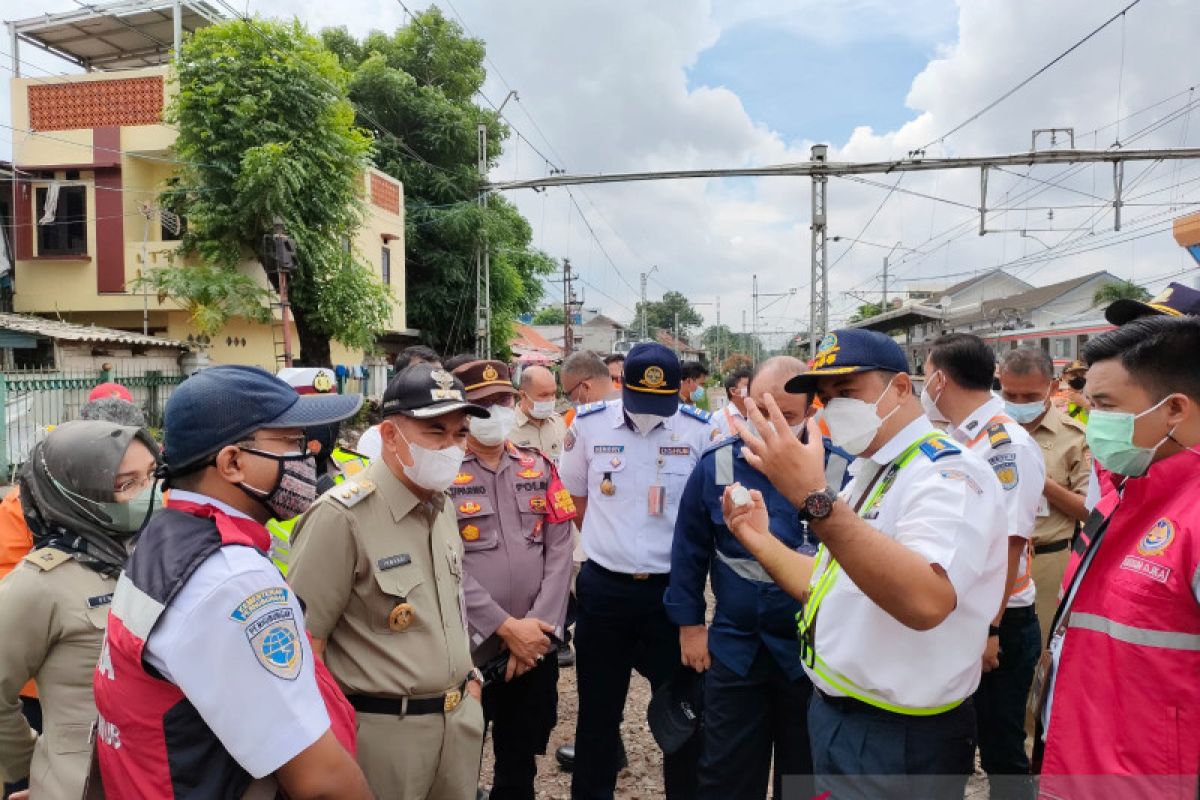 PT KAI tutup jalur sebidang dekat Stasiun Kemayoran Maret 2022