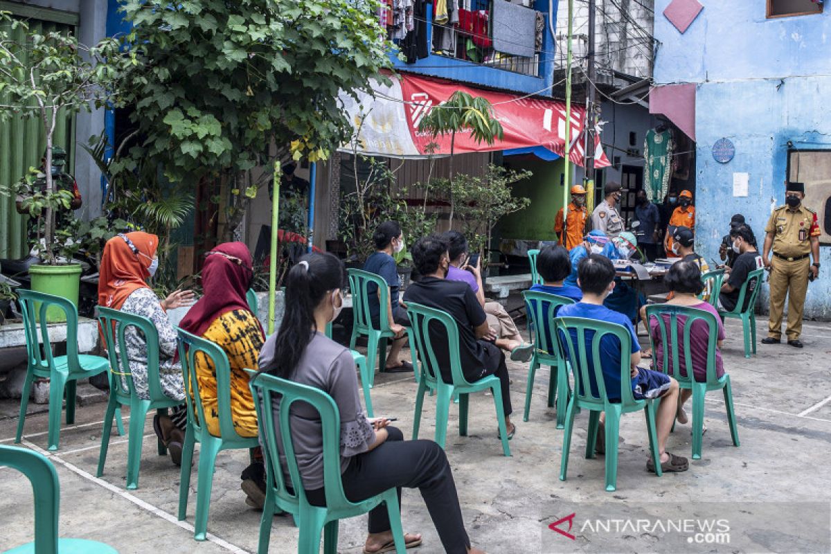 Karantina skala mikro tidak lagi diberlakukan di RW 02 Krukut