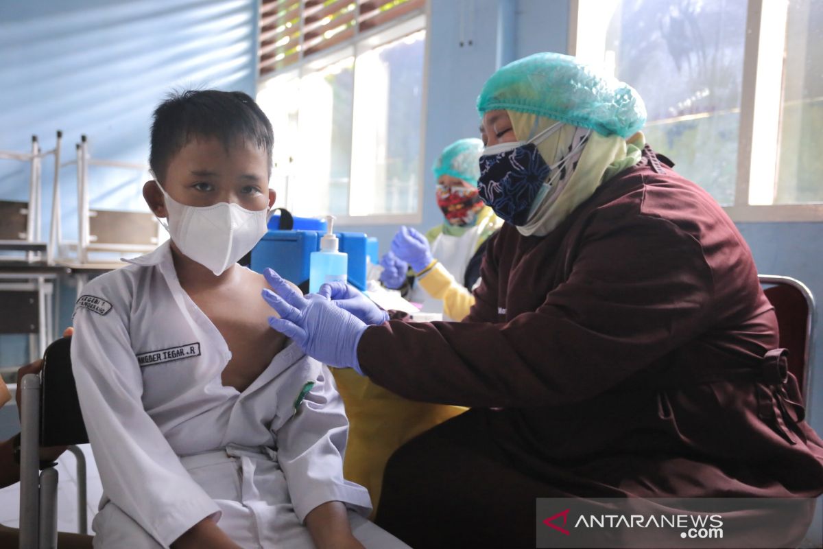 Capaian vaksinasi anak di Kota Tangerang capai 66,6 persen