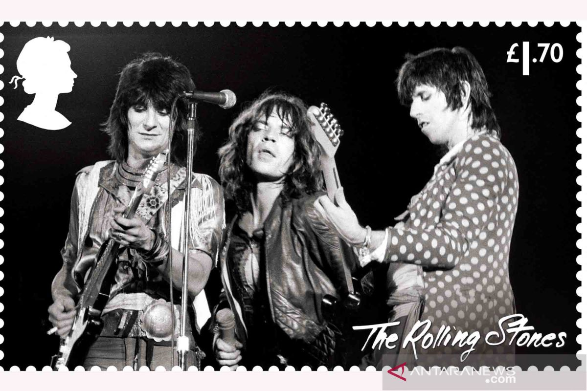 Royal Mail hadirkan prangko khusus The Rolling Stones