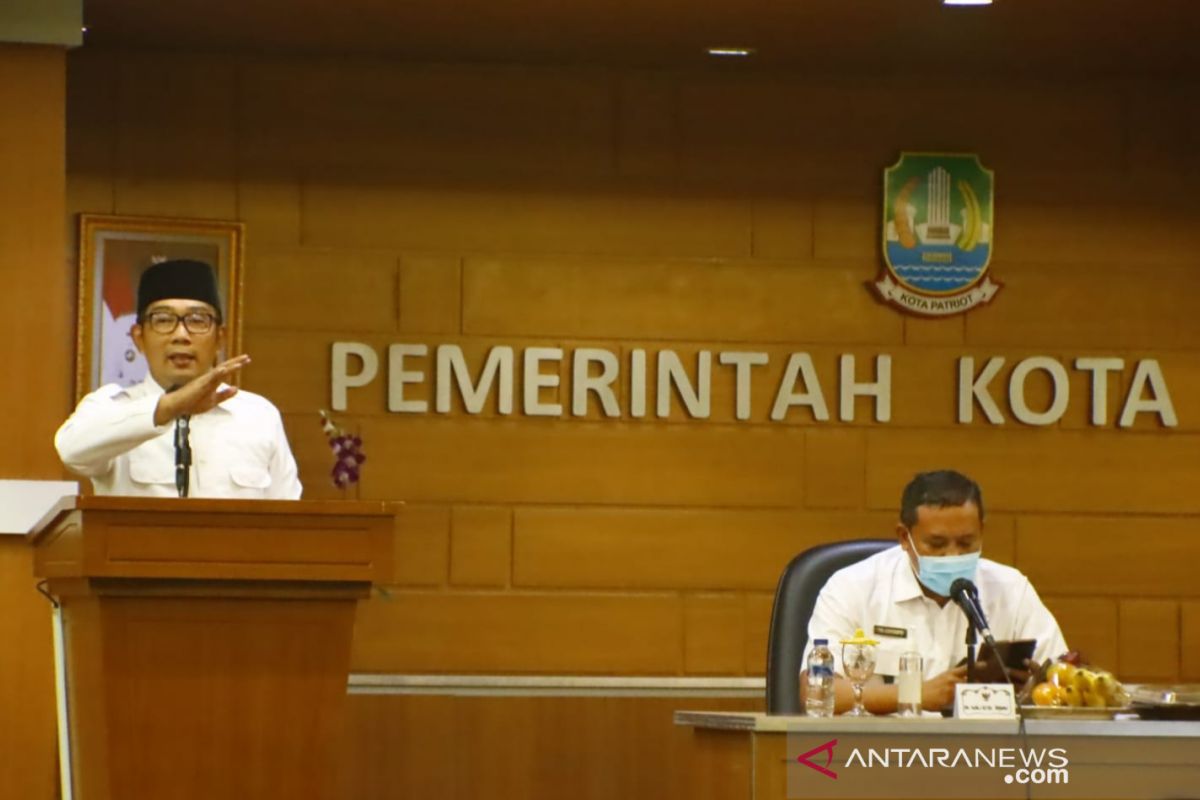 Ridwan Kamil beri arahan ASN di Kota Bekasi