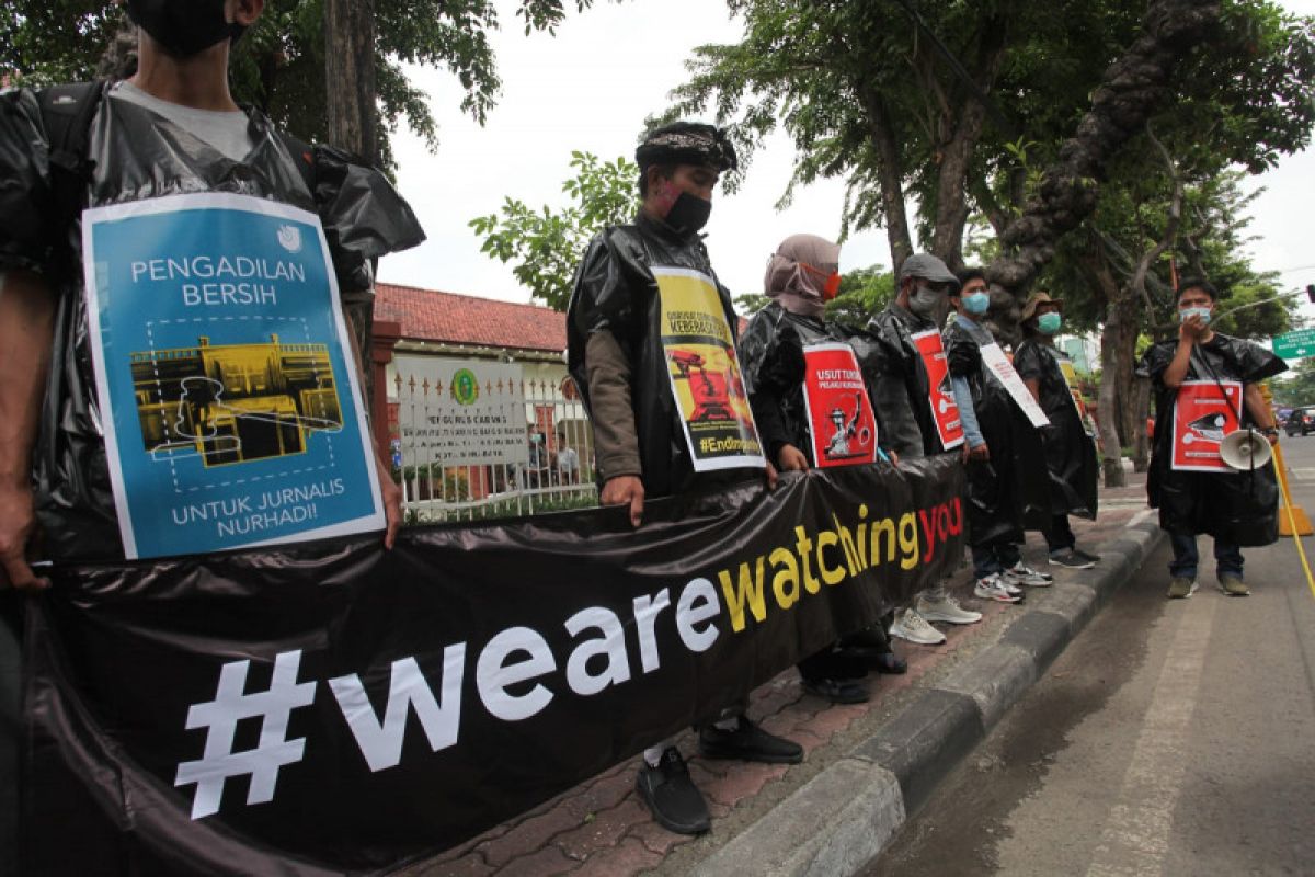 AJI dukung pengadilan hukum maksimal penganiaya jurnalis