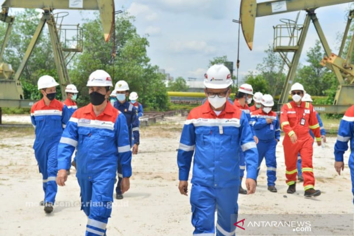 SKK Migas Wilayah Riau  sepanjang 2021 bor 263 sumur