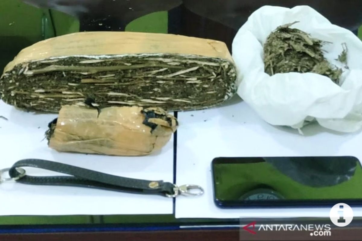 Polda Sulsel ungkap peredaran narkoba ganja 947 gram
