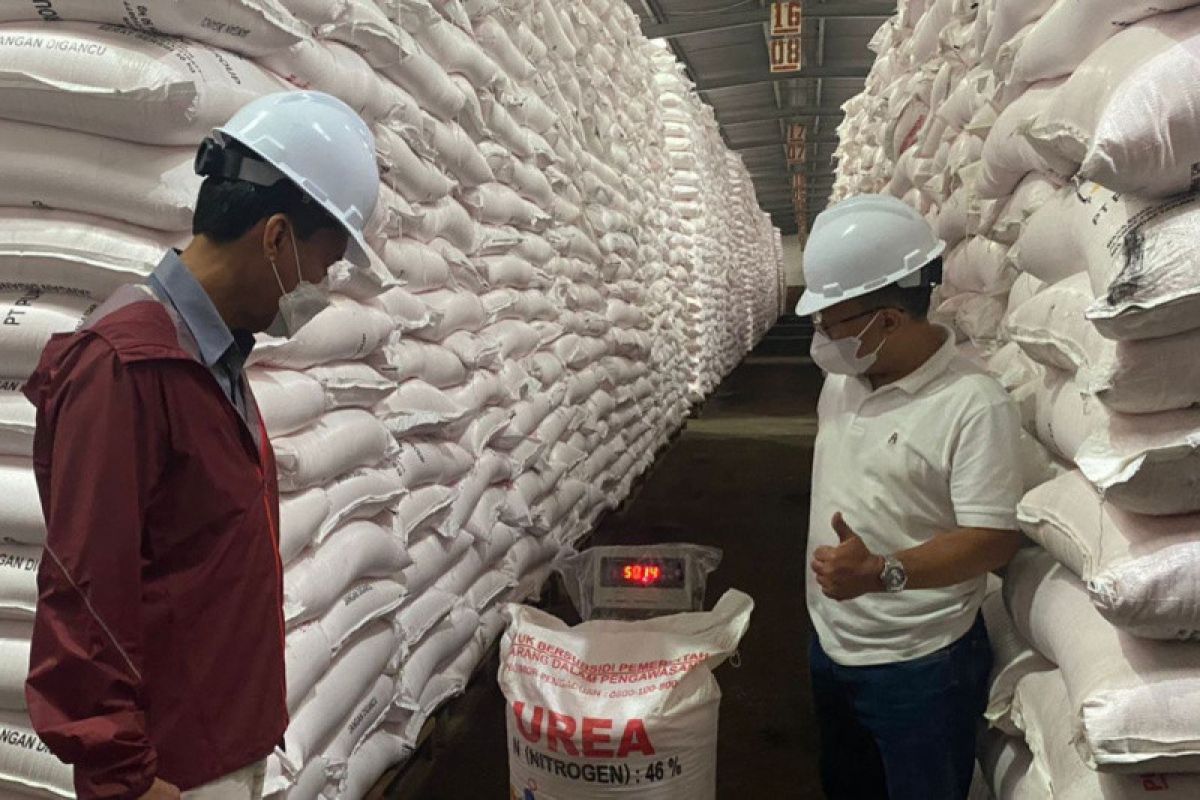 Pupuk Indonesia cek gudang di Jateng pastikan stok pupuk bersubsidi